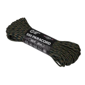 Atwood Rope 550 Paracord Woodland (CD-PC1-NL-03)