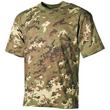 Camouflage T-Shirt Vegetato
