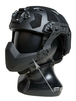 Half Mask II for FAST Helmet Black (31878)