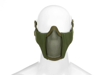 Invader Gear MKII Steel Half Face Mask OD Green (26207)